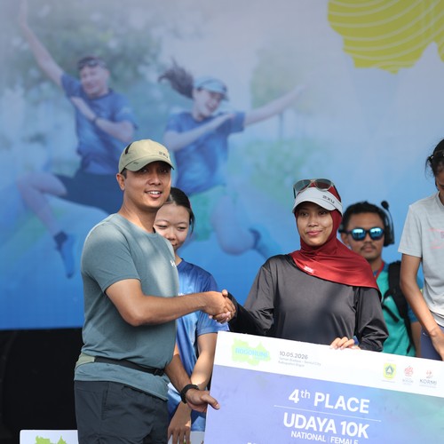 Race photo from BOGORUN 2026