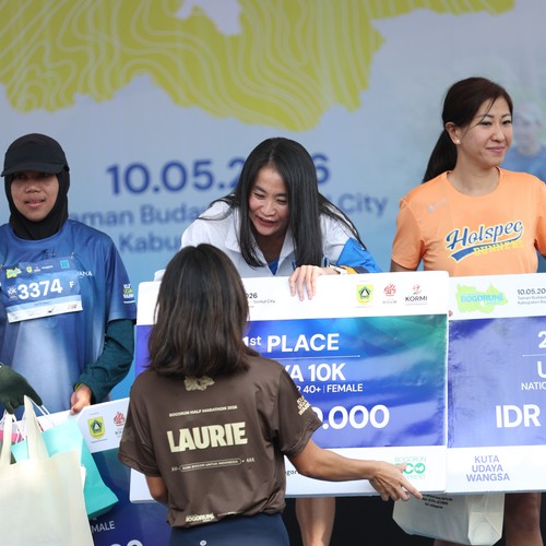 Race photo from BOGORUN 2026