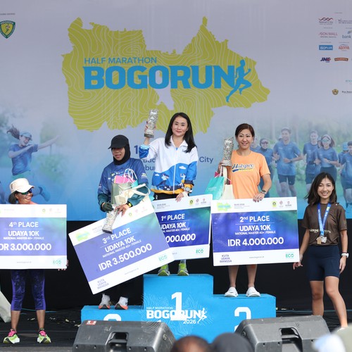 Race photo from BOGORUN 2026