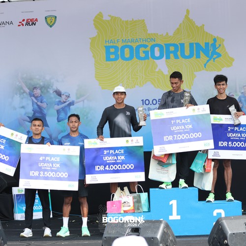 Race photo from BOGORUN 2026