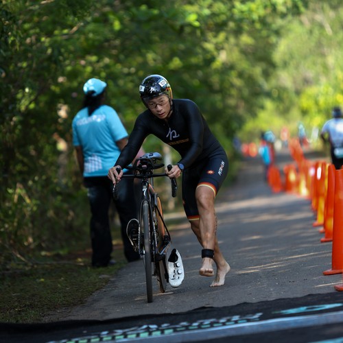 Race photo from Belitung Multisport Festival