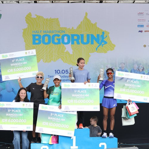 Race photo from BOGORUN 2026
