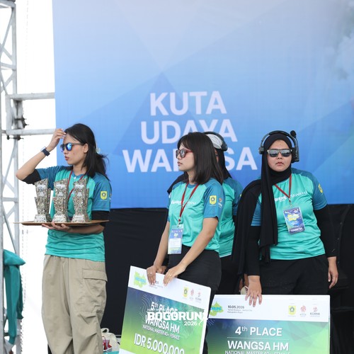 Race photo from BOGORUN 2026