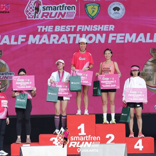 Race photo from SMARTFREN RUN 2026