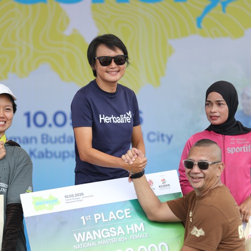 Race photo from BOGORUN 2026