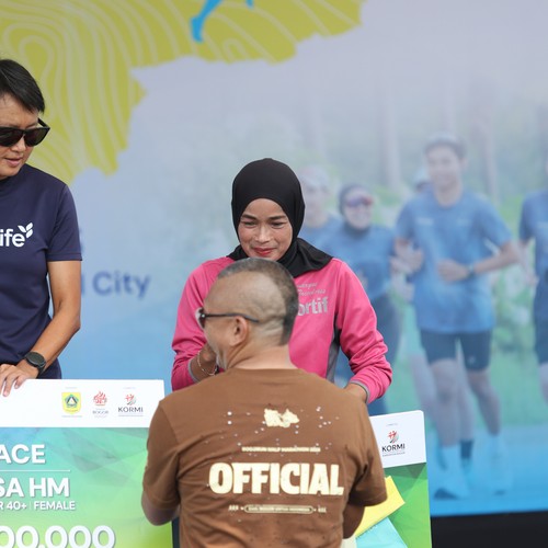 Race photo from BOGORUN 2026