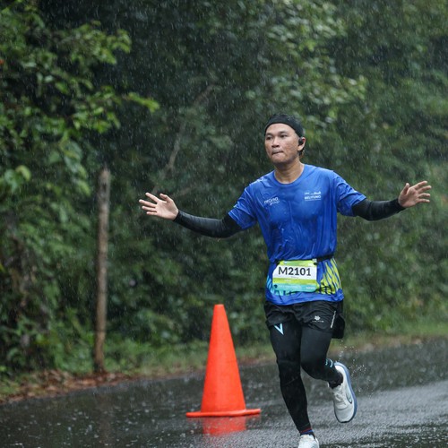 Race photo from Belitung Multisport Festival