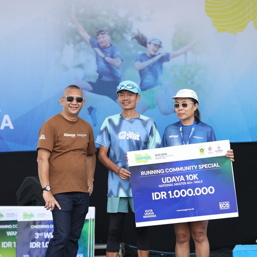 Race photo from BOGORUN 2026