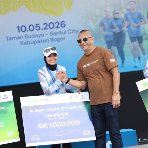 Race photo from BOGORUN 2026
