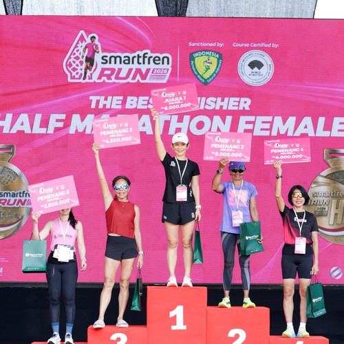 Race photo from SMARTFREN RUN 2026