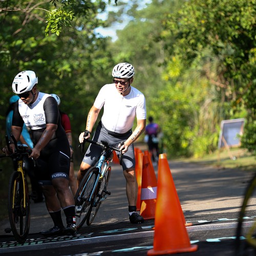 Race photo from Belitung Multisport Festival