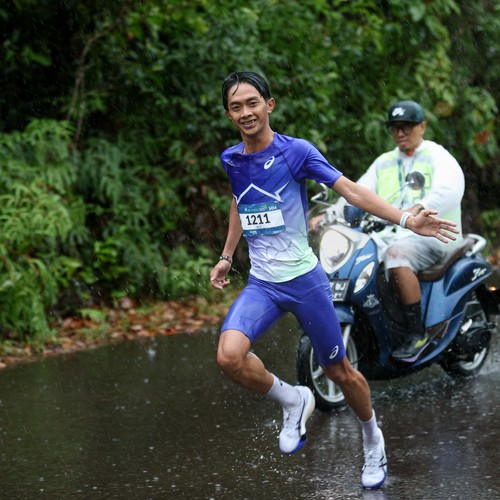 Race photo from Belitung Multisport Festival
