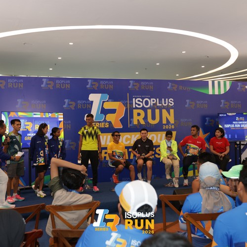 Race photo from ISOPLUS RUN 2026 - JAKARTA
