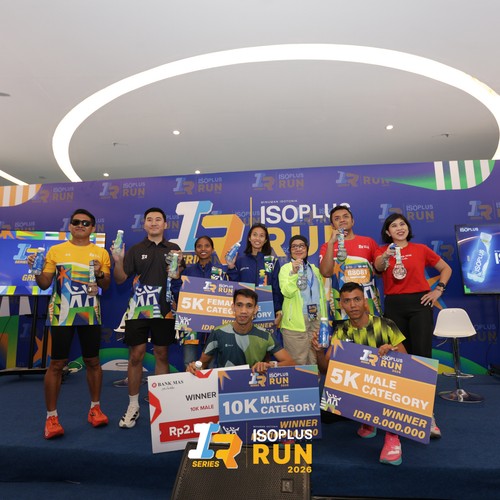Race photo from ISOPLUS RUN 2026 - JAKARTA