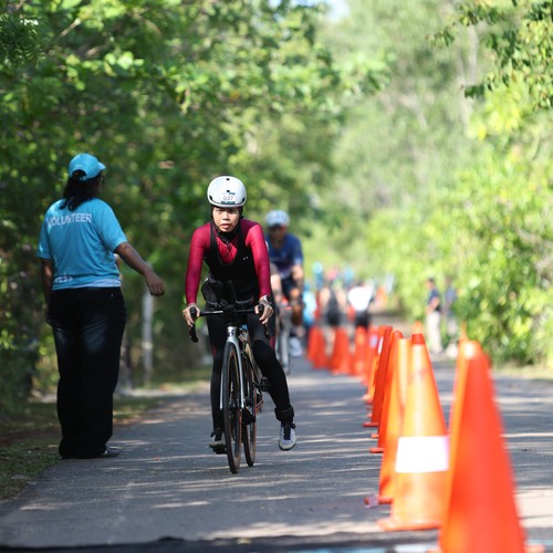 Race photo from Belitung Multisport Festival