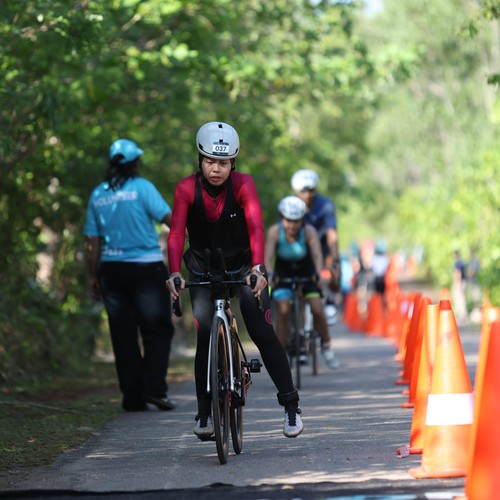 Race photo from Belitung Multisport Festival