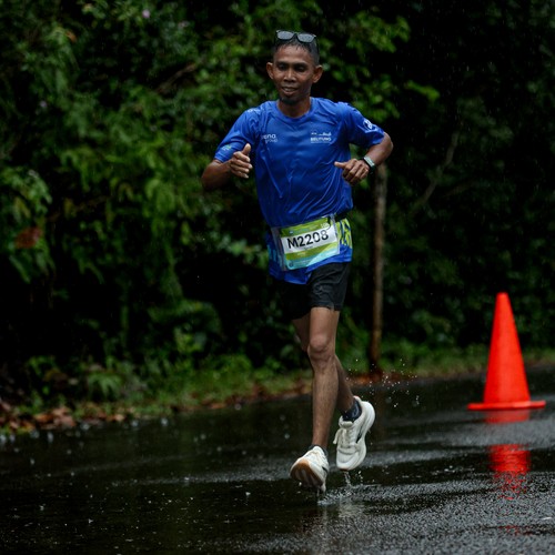 Race photo from Belitung Multisport Festival