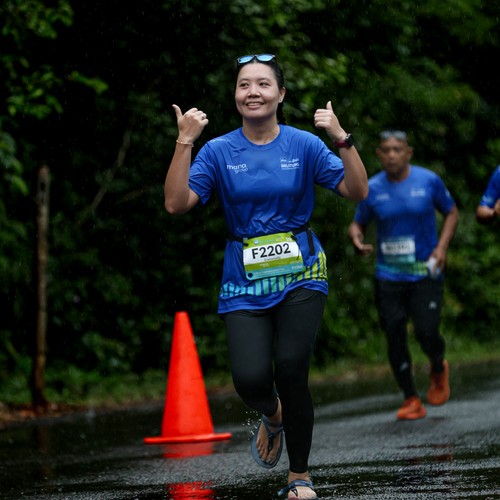 Race photo from Belitung Multisport Festival