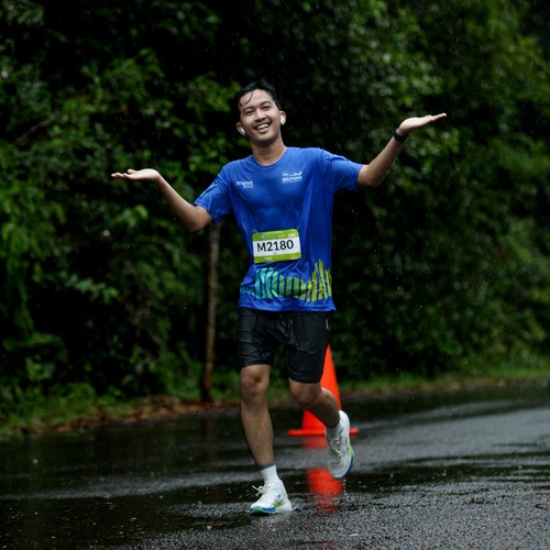 Race photo from Belitung Multisport Festival