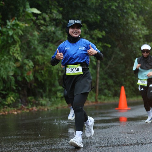 Race photo from Belitung Multisport Festival