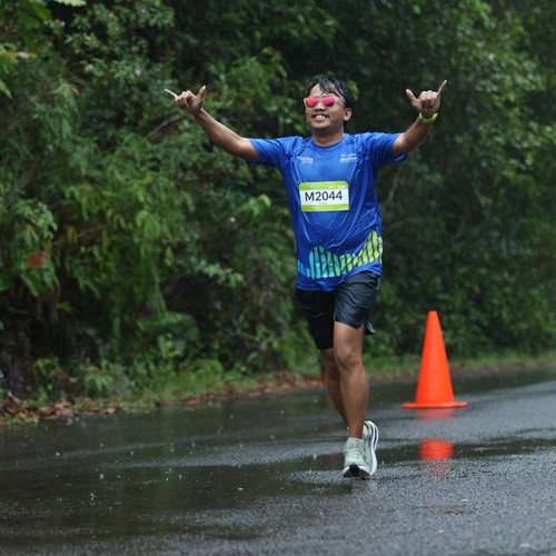 Race photo from Belitung Multisport Festival