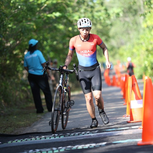 Race photo from Belitung Multisport Festival