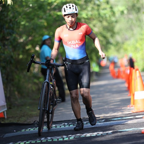 Race photo from Belitung Multisport Festival