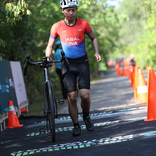 Race photo from Belitung Multisport Festival