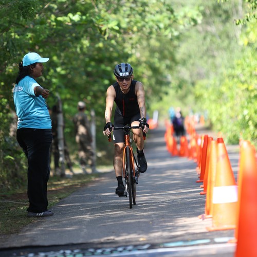 Race photo from Belitung Multisport Festival