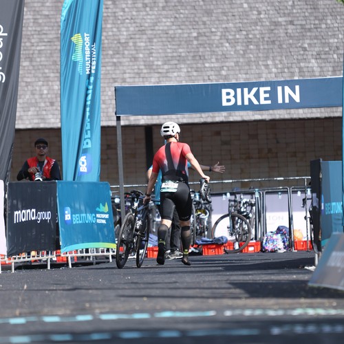 Race photo from Belitung Multisport Festival