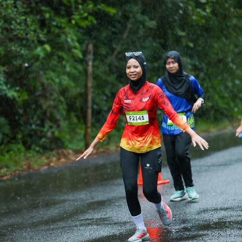 Race photo from Belitung Multisport Festival