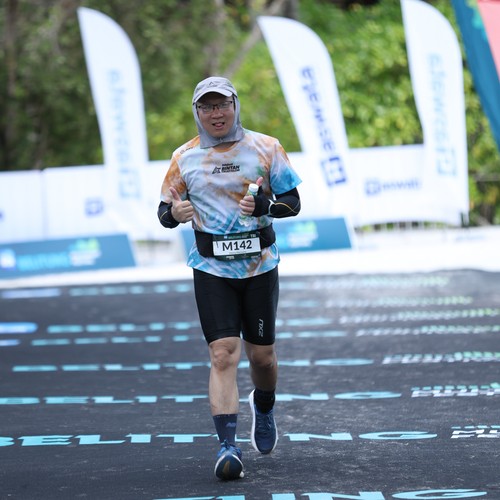 Race photo from Belitung Multisport Festival