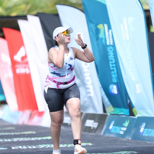 Race photo from Belitung Multisport Festival