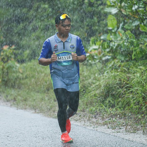 Race photo from Belitung Multisport Festival