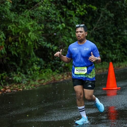Race photo from Belitung Multisport Festival