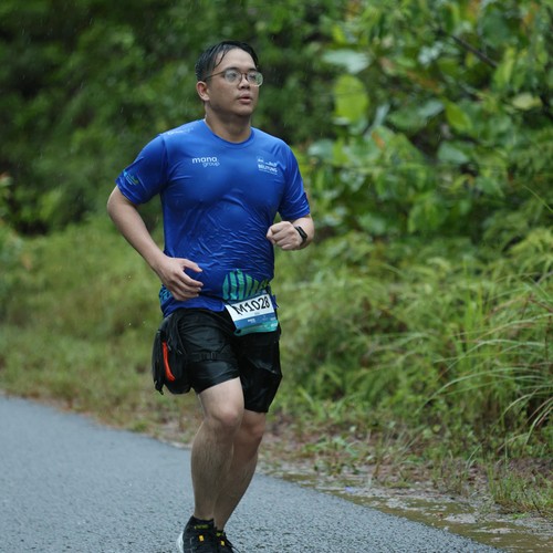 Race photo from Belitung Multisport Festival
