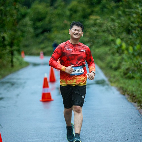 Race photo from Belitung Multisport Festival
