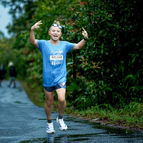 Race photo from Belitung Multisport Festival