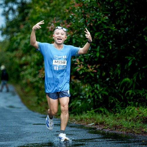 Race photo from Belitung Multisport Festival