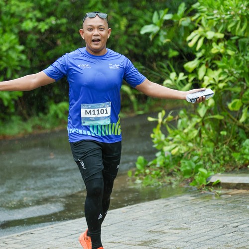 Race photo from Belitung Multisport Festival