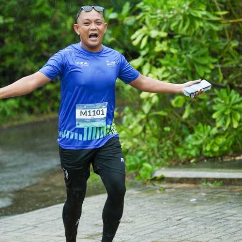 Race photo from Belitung Multisport Festival