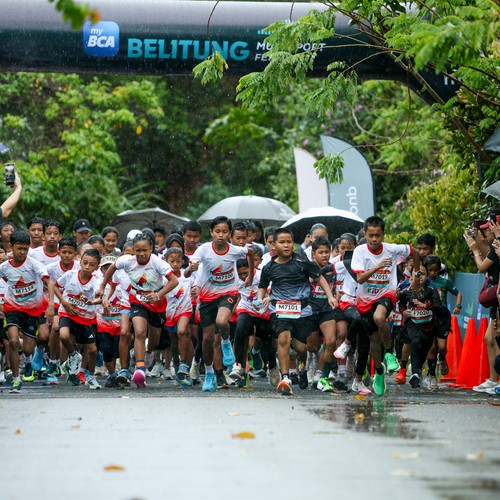 Race photo from Belitung Multisport Festival