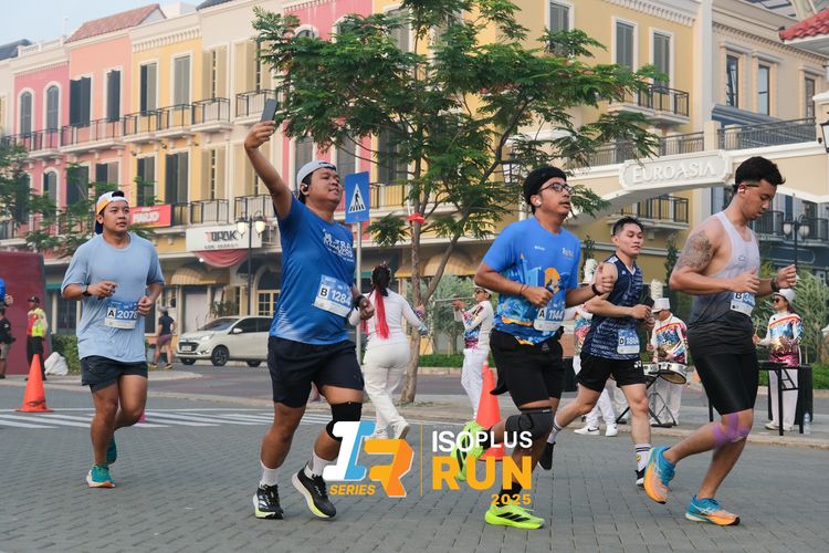 Race photo from ISOPLUS RUN 2025 - JAKARTA