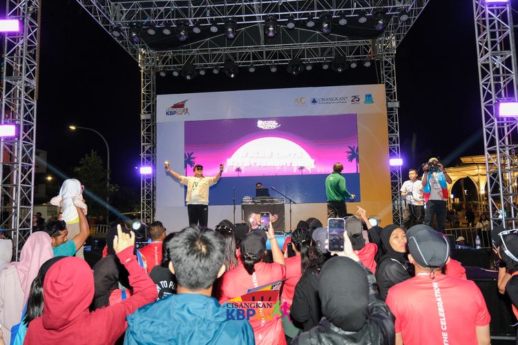 Race photo from CISANGKAN KBP CITY RUN 2025