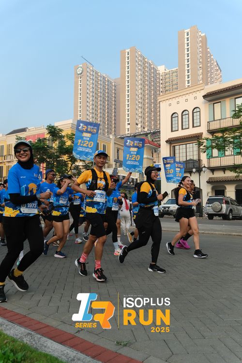 Race photo from ISOPLUS RUN 2025 - JAKARTA