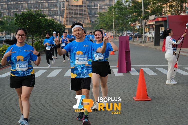 Race photo from ISOPLUS RUN 2025 - JAKARTA