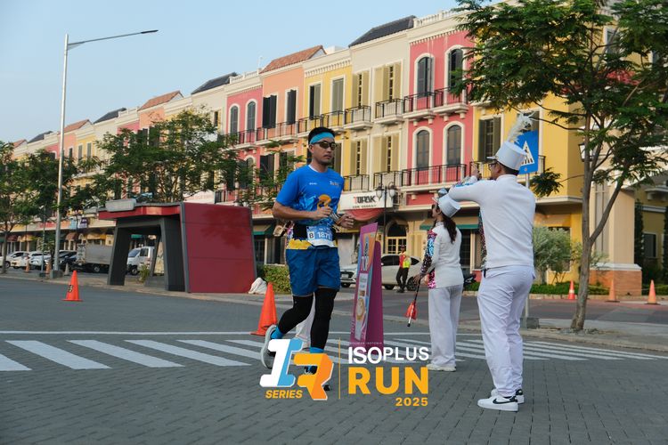 Race photo from ISOPLUS RUN 2025 - JAKARTA