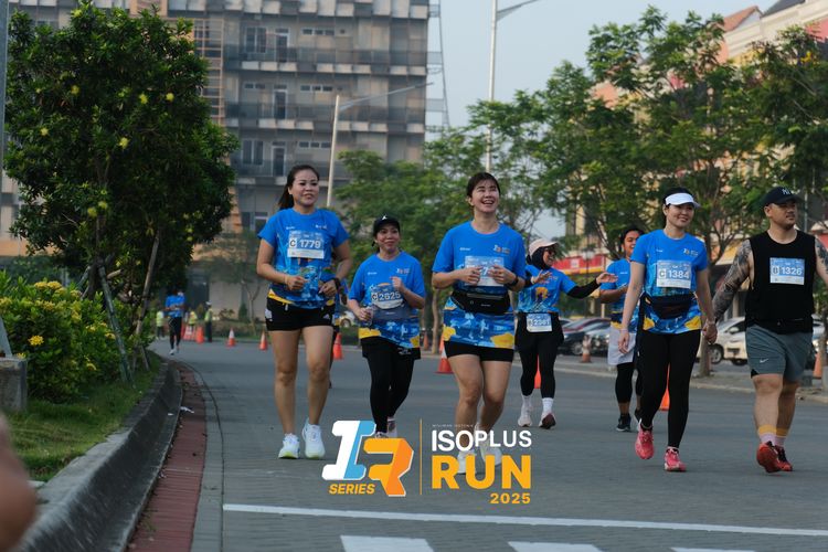 Race photo from ISOPLUS RUN 2025 - JAKARTA