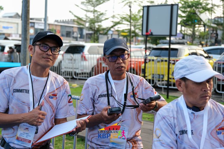 Race photo from CISANGKAN KBP CITY RUN 2025