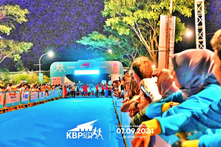 Race photo from KBP City Run 2024
